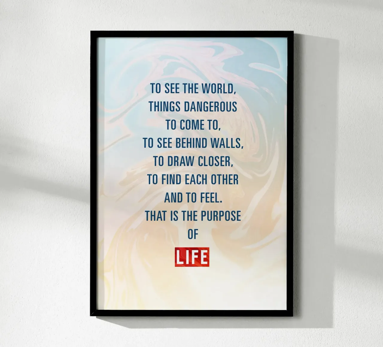 The Purpose Of Life carta hahnemühle da nabakumov