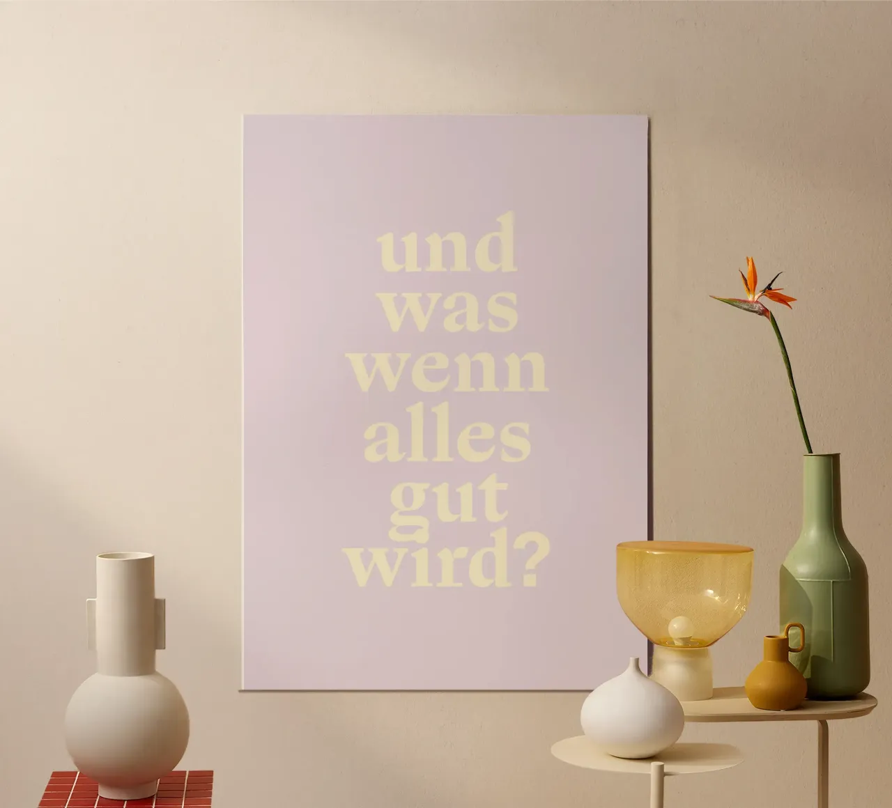 E se tutto andasse bene? carta hahnemühle da über*morgen