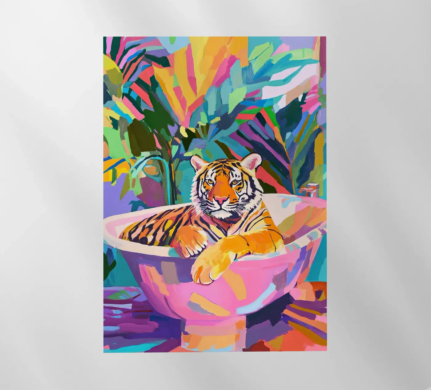 Tigre pellicola backlit da Nikis Art Studio