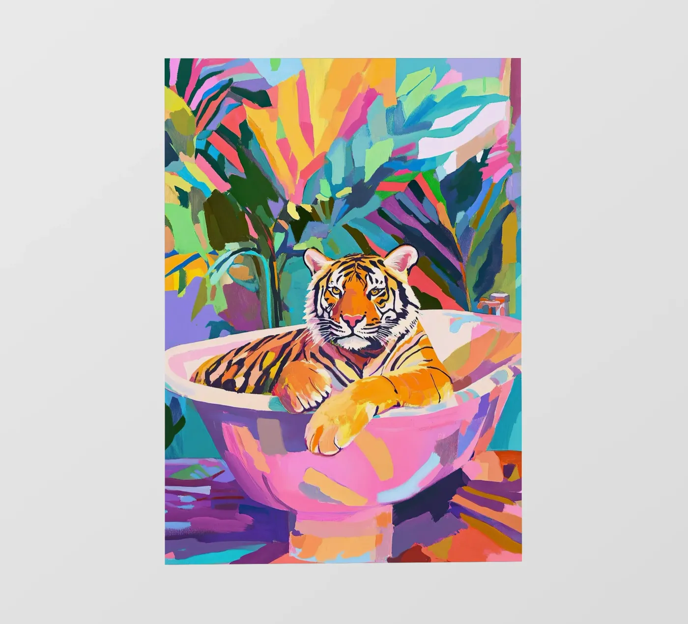 Tigre pellicola backlit da Nikis Art Studio