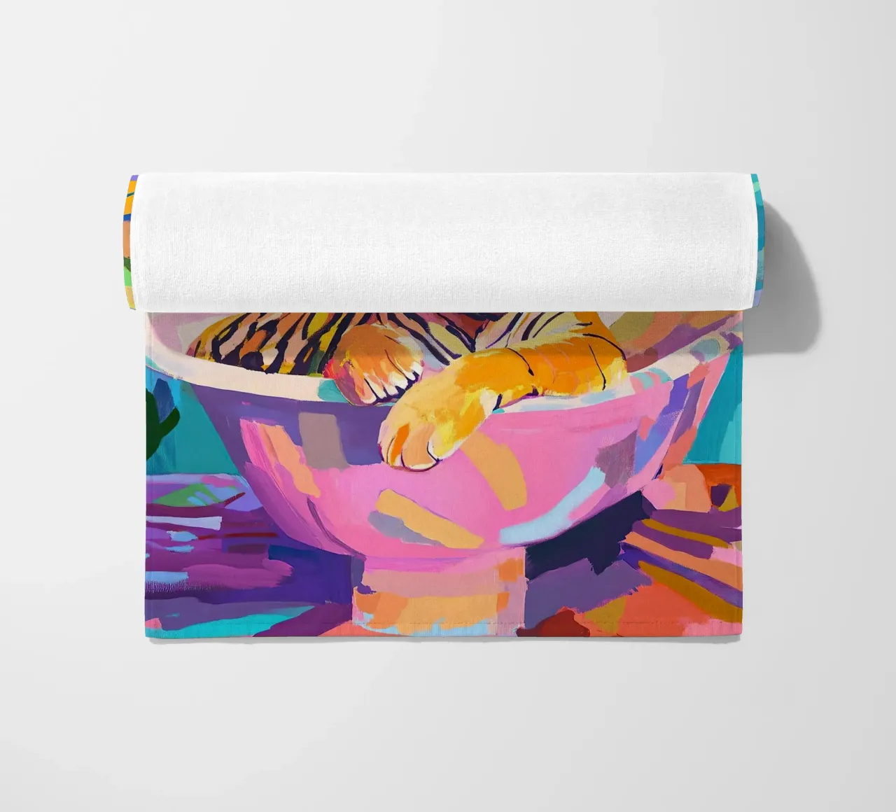 Tigre telo mare da Nikis Art Studio