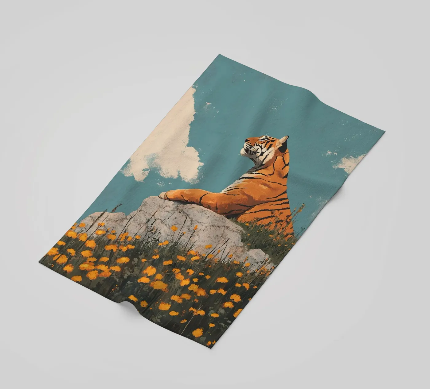 Tigre telo mare da Nikis Art Studio