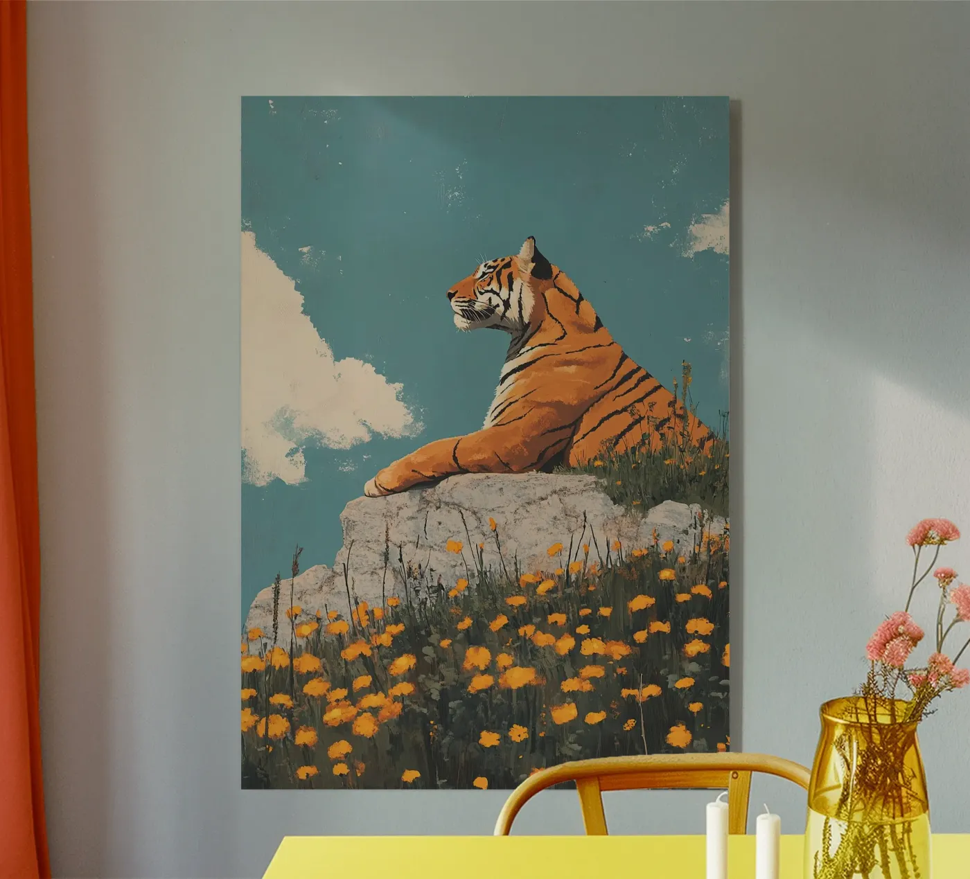 Tiger plexiglass da Nikis Art Studio