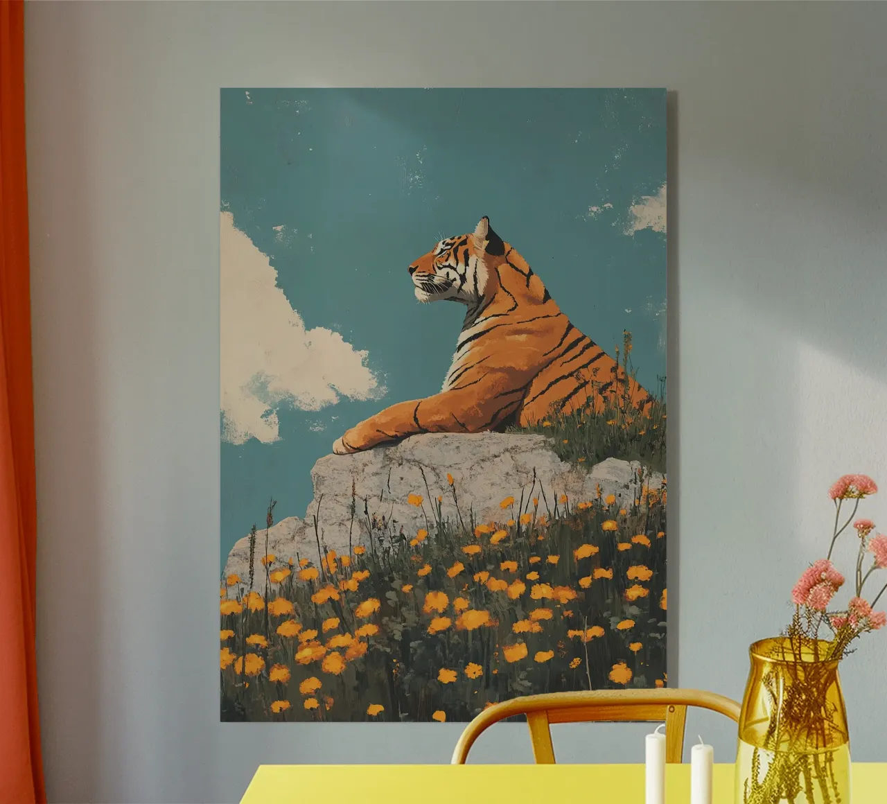 Tigre plexiglass da Nikis Art Studio