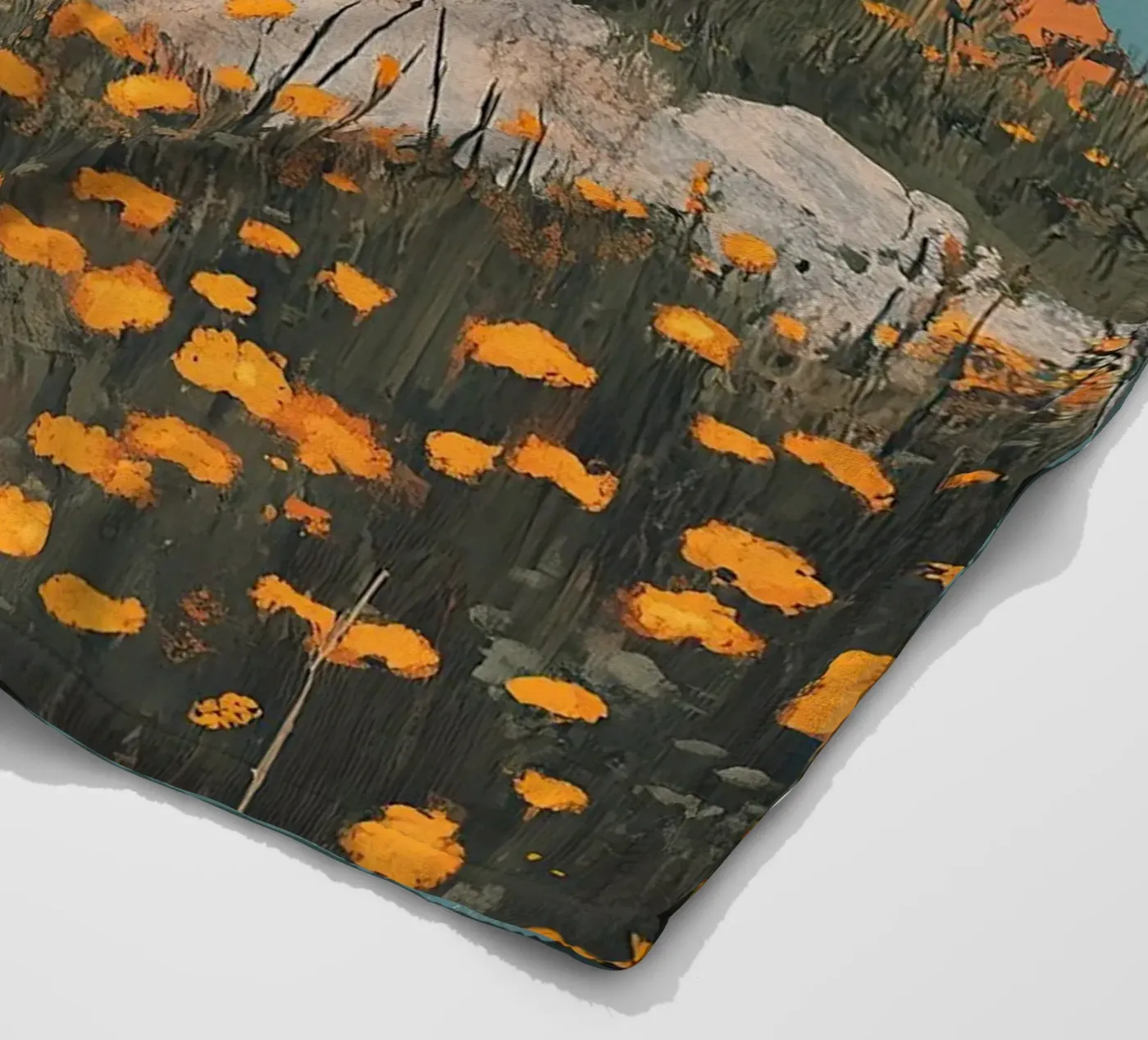 Tiger Fleecedecke von Nikis Art Studio