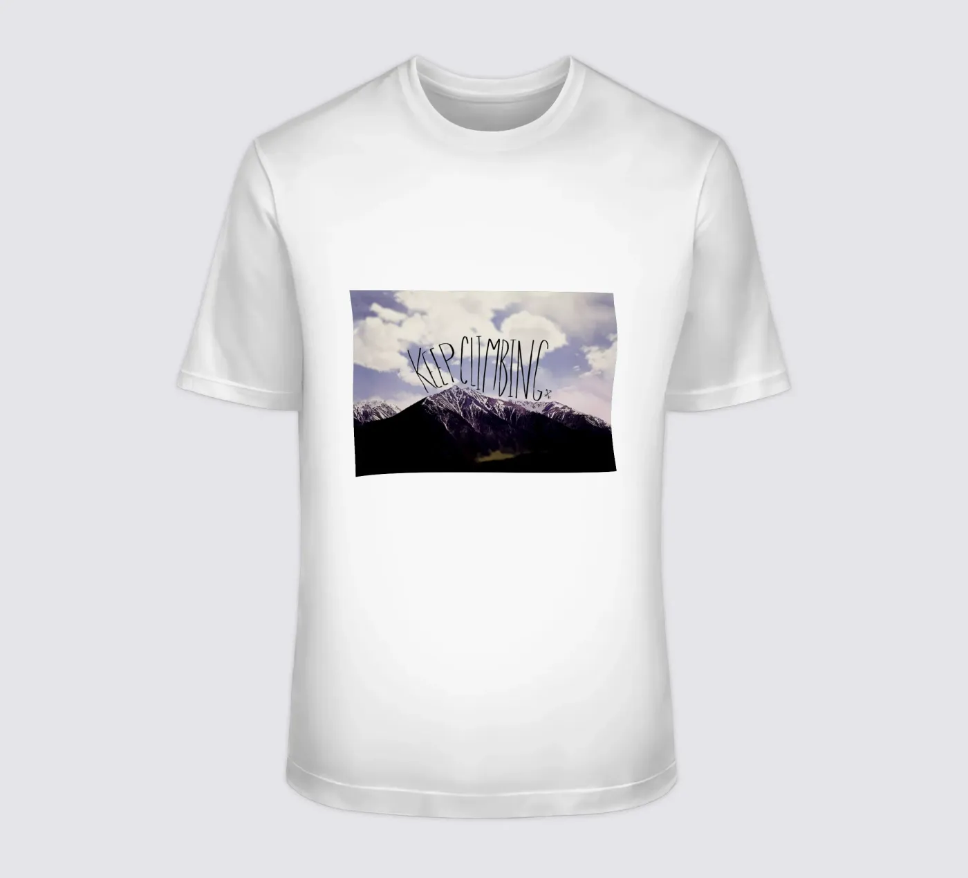 Keep climbing t-shirt da Leah Flores