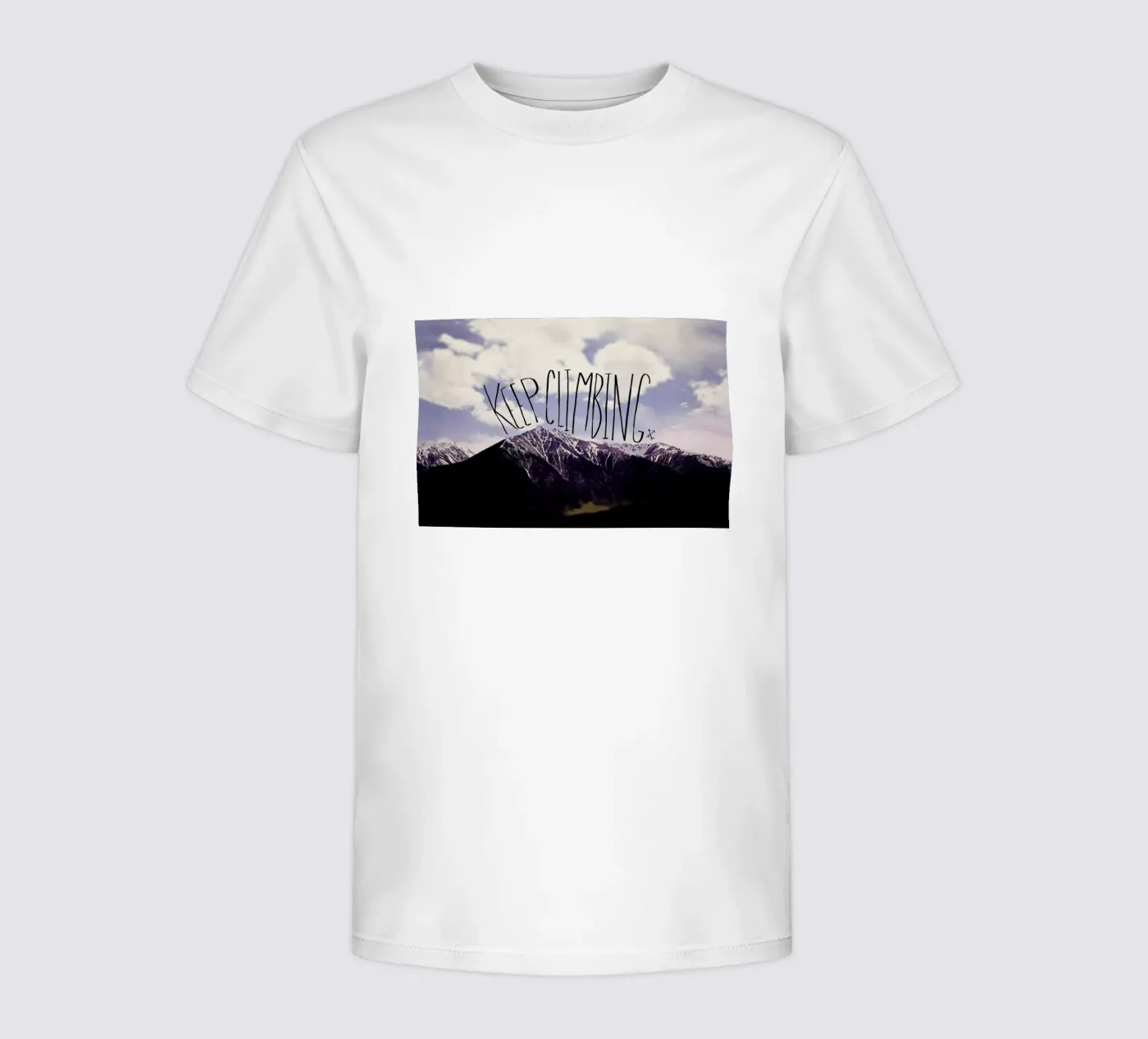 Keep climbing kinder t-shirt van Leah Flores