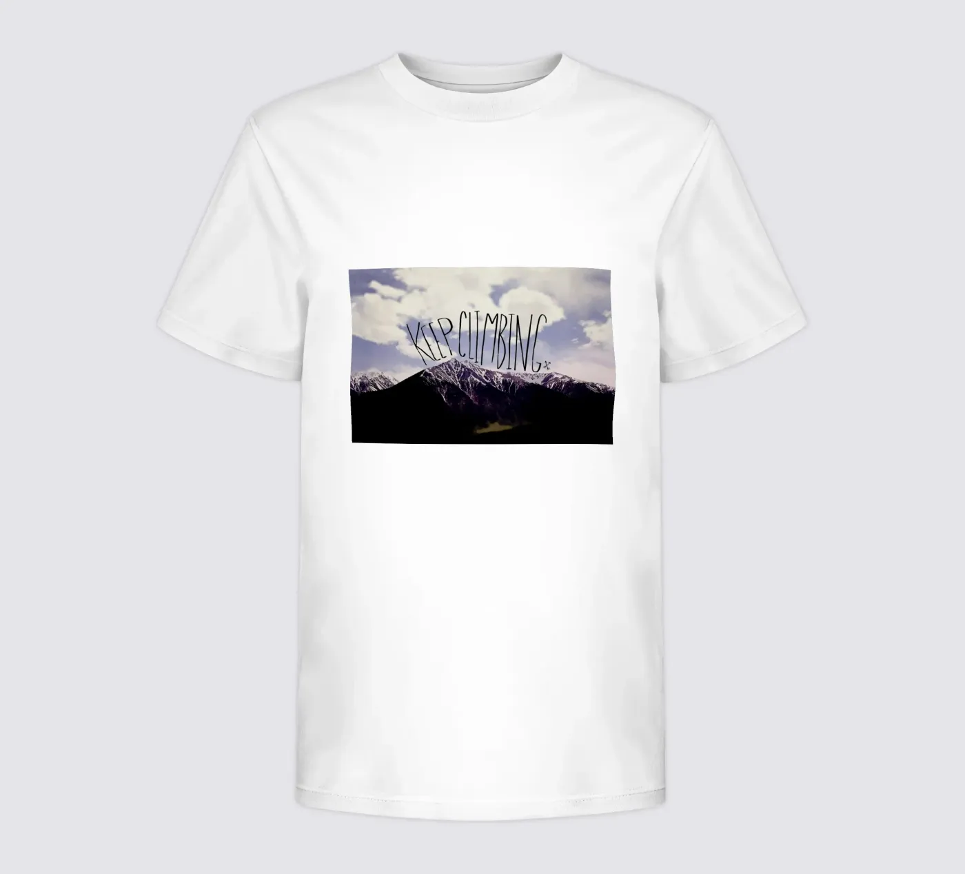 Keep climbing kinder t-shirt van Leah Flores