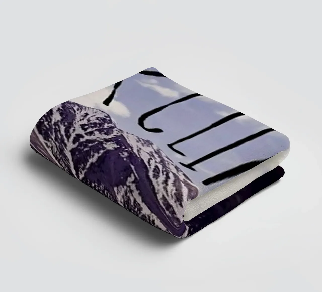 Keep climbing towel by Leah Flores