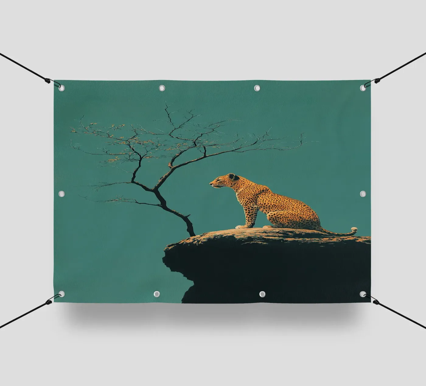 Leopard PVC Plane von Nikis Art Studio