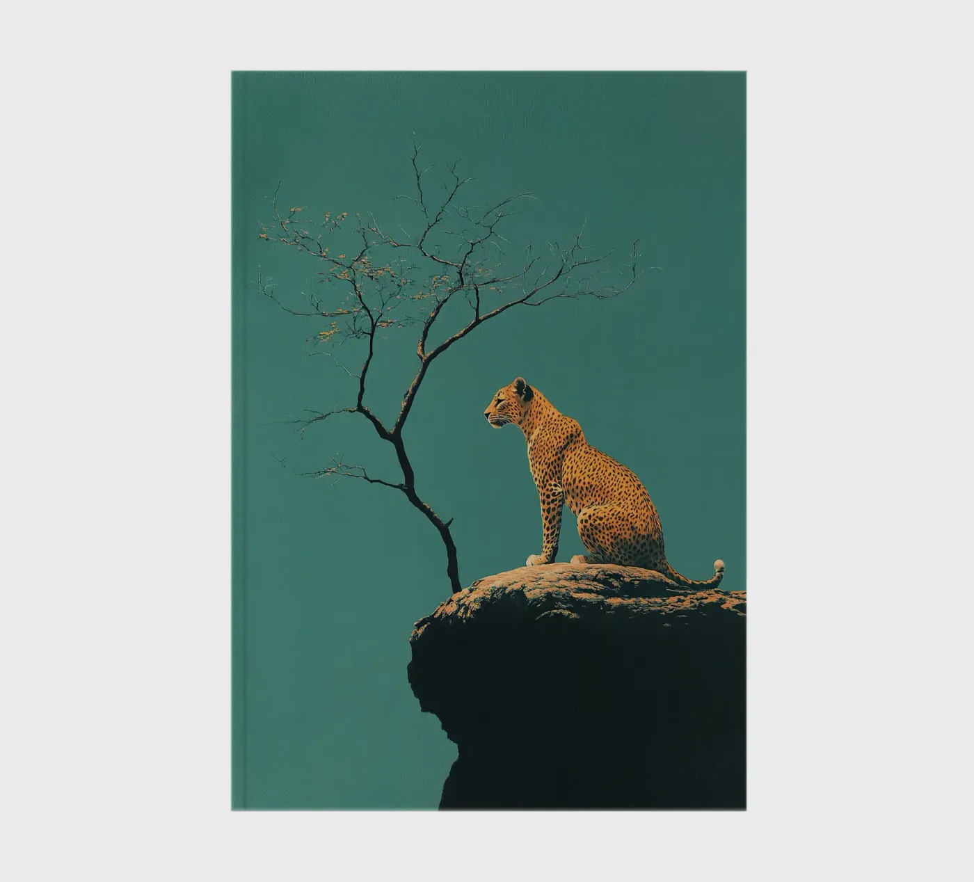 Leopard notebook by Nikis Art Studio
