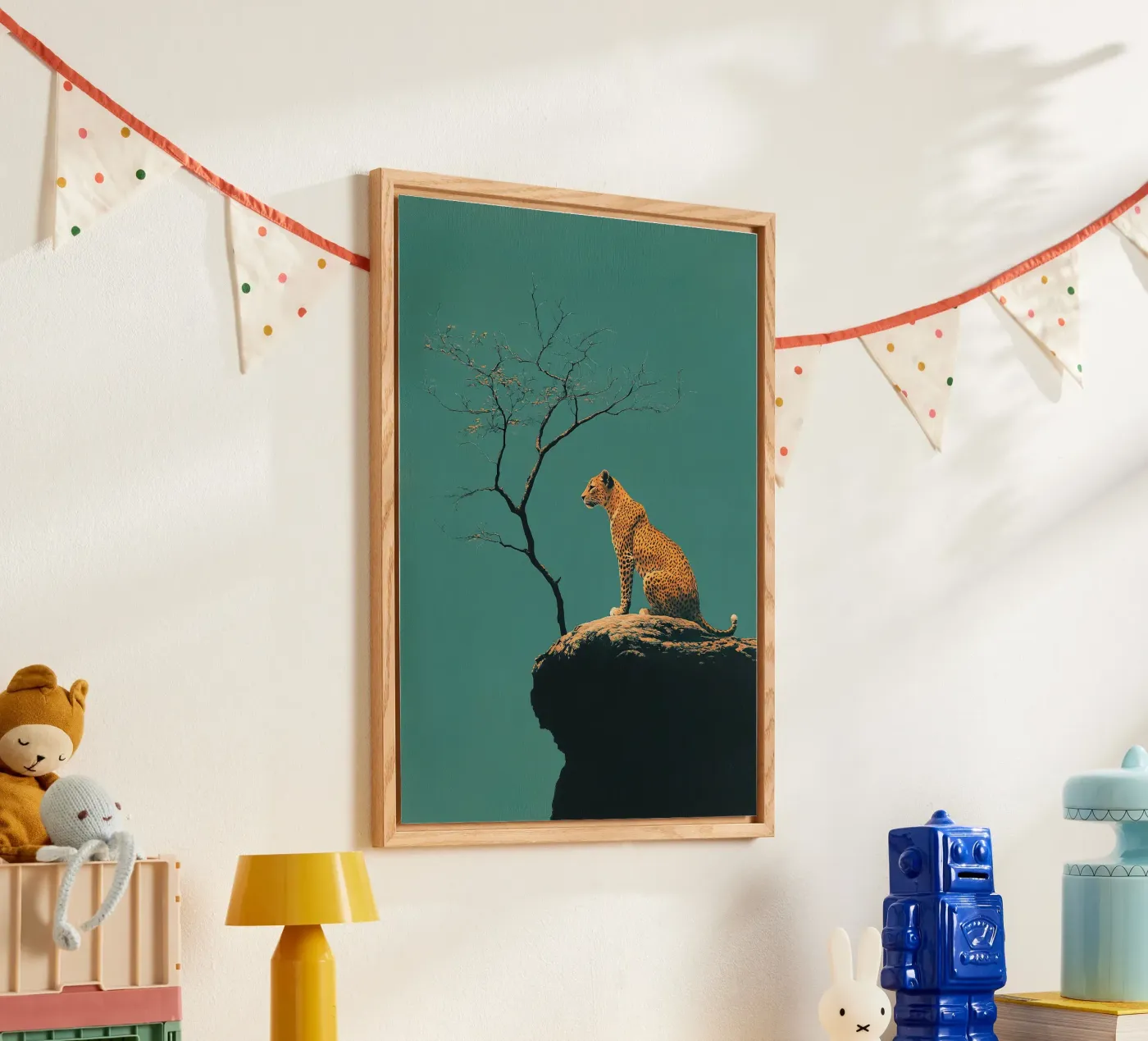 Leopard plexiglass da Nikis Art Studio