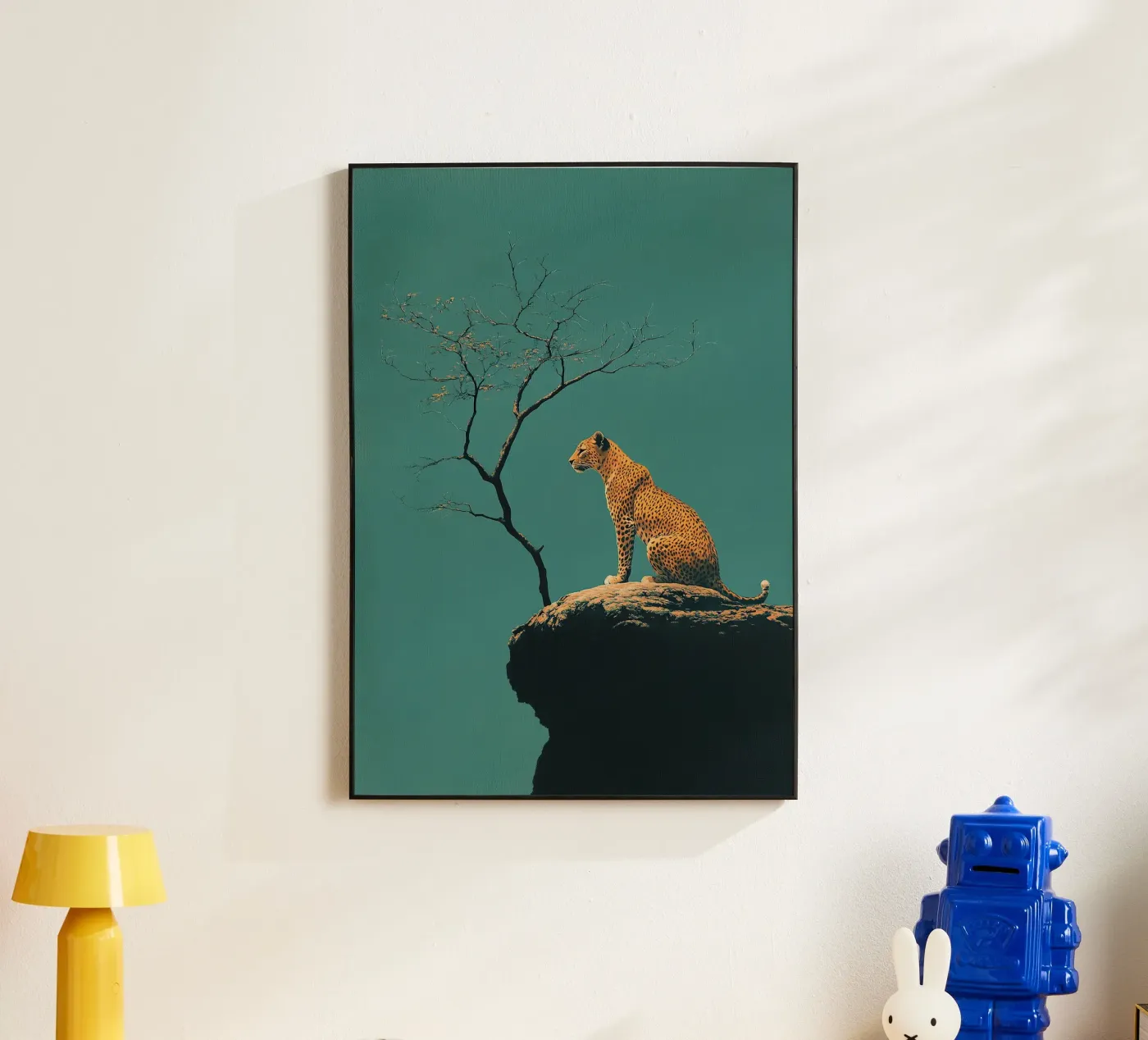 Leopard alluminio dibond da Nikis Art Studio
