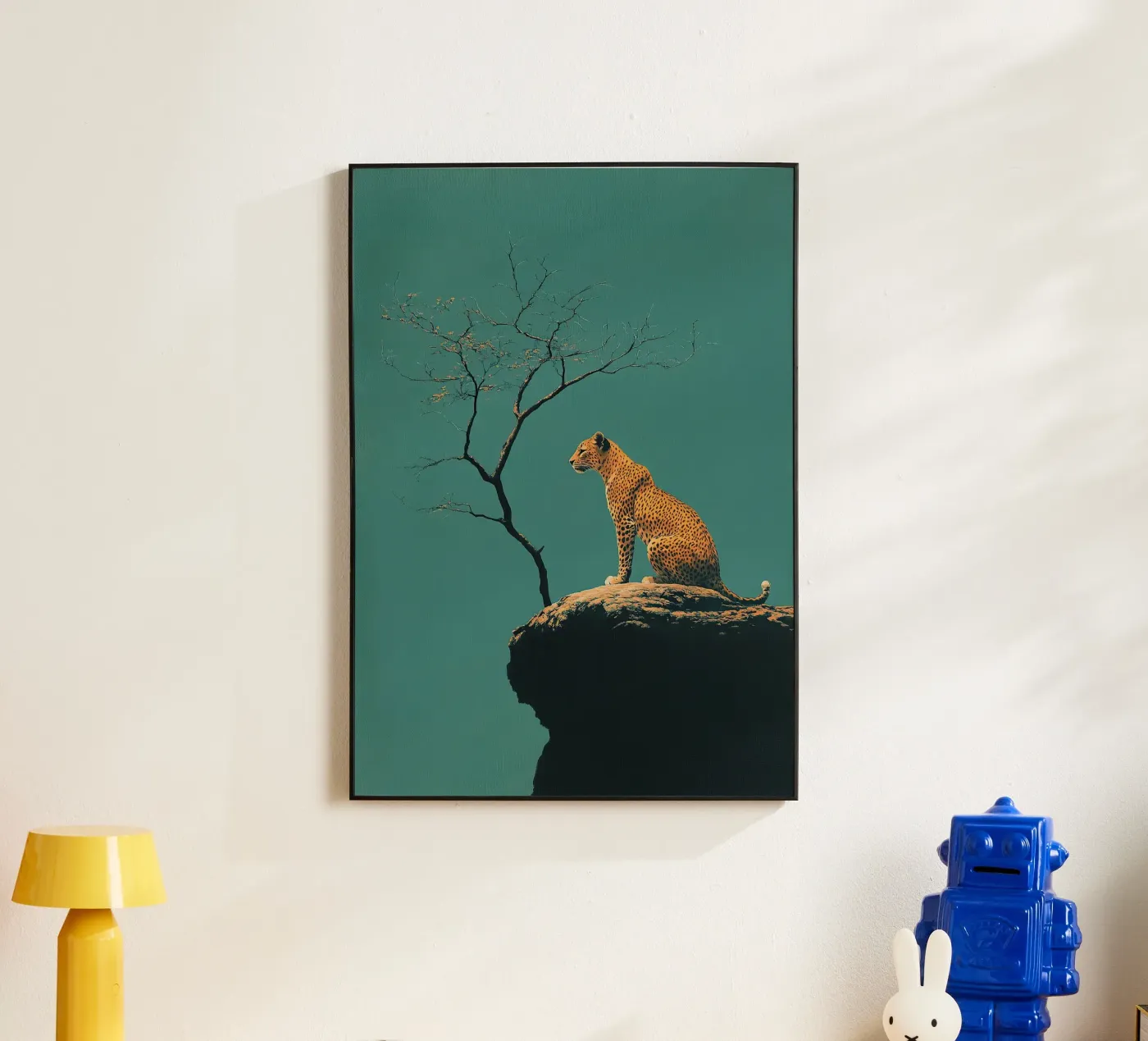 Leopard alluminio dibond da Nikis Art Studio