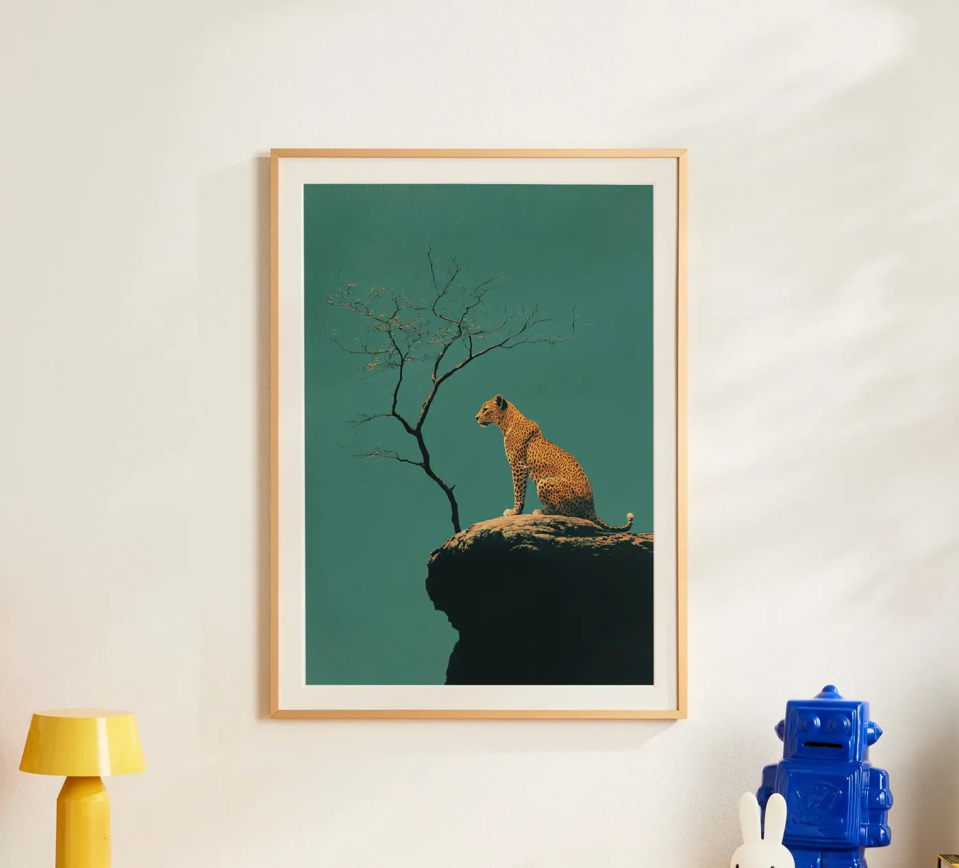 Leopard poster by Nikis Art Studio