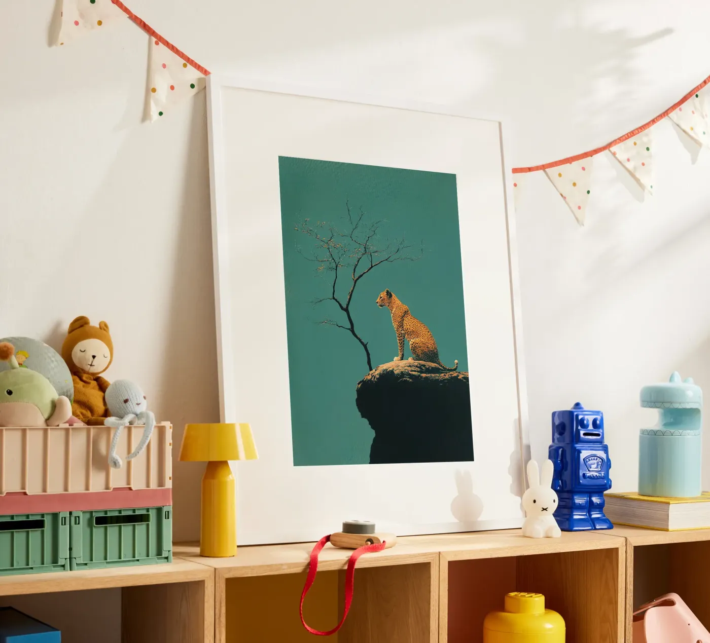 Leopard poster de Nikis Art Studio