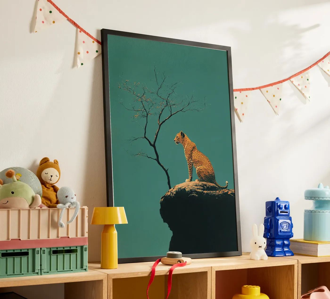 Leopard poster de Nikis Art Studio