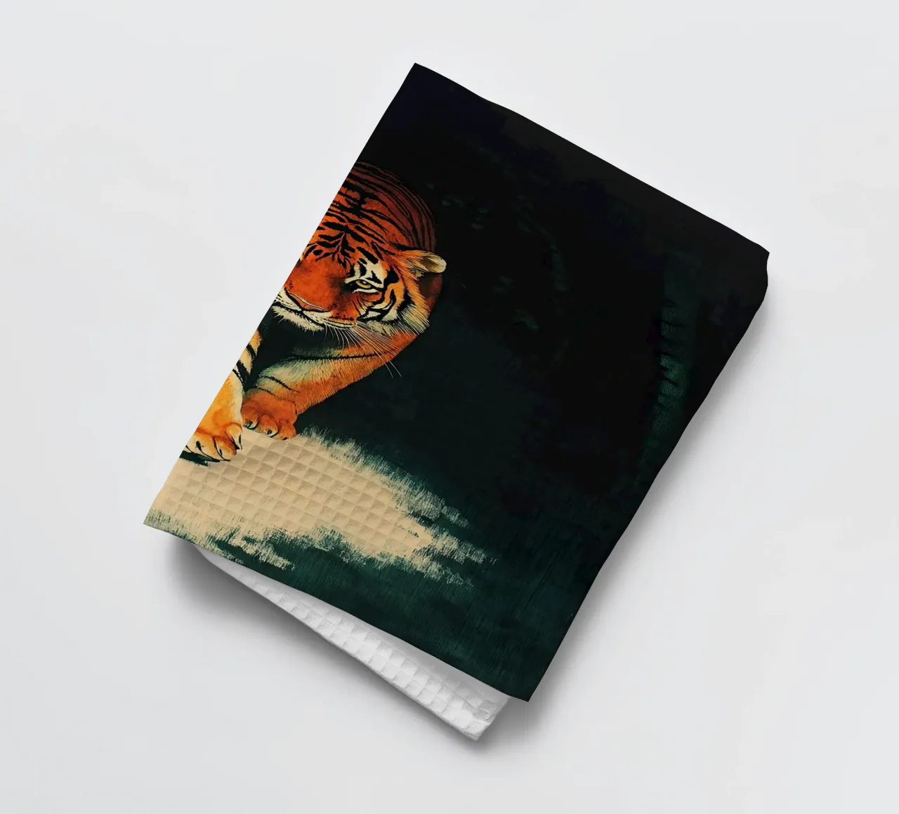 Tigre canovaccio da cucina da Nikis Art Studio