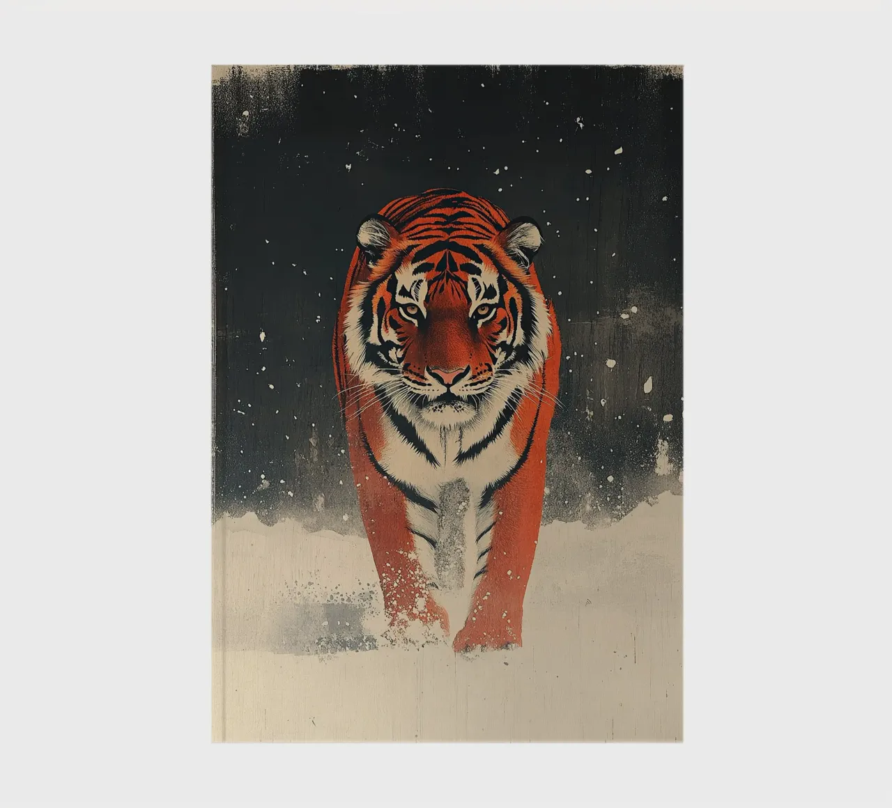 Tigre diario da Nikis Art Studio