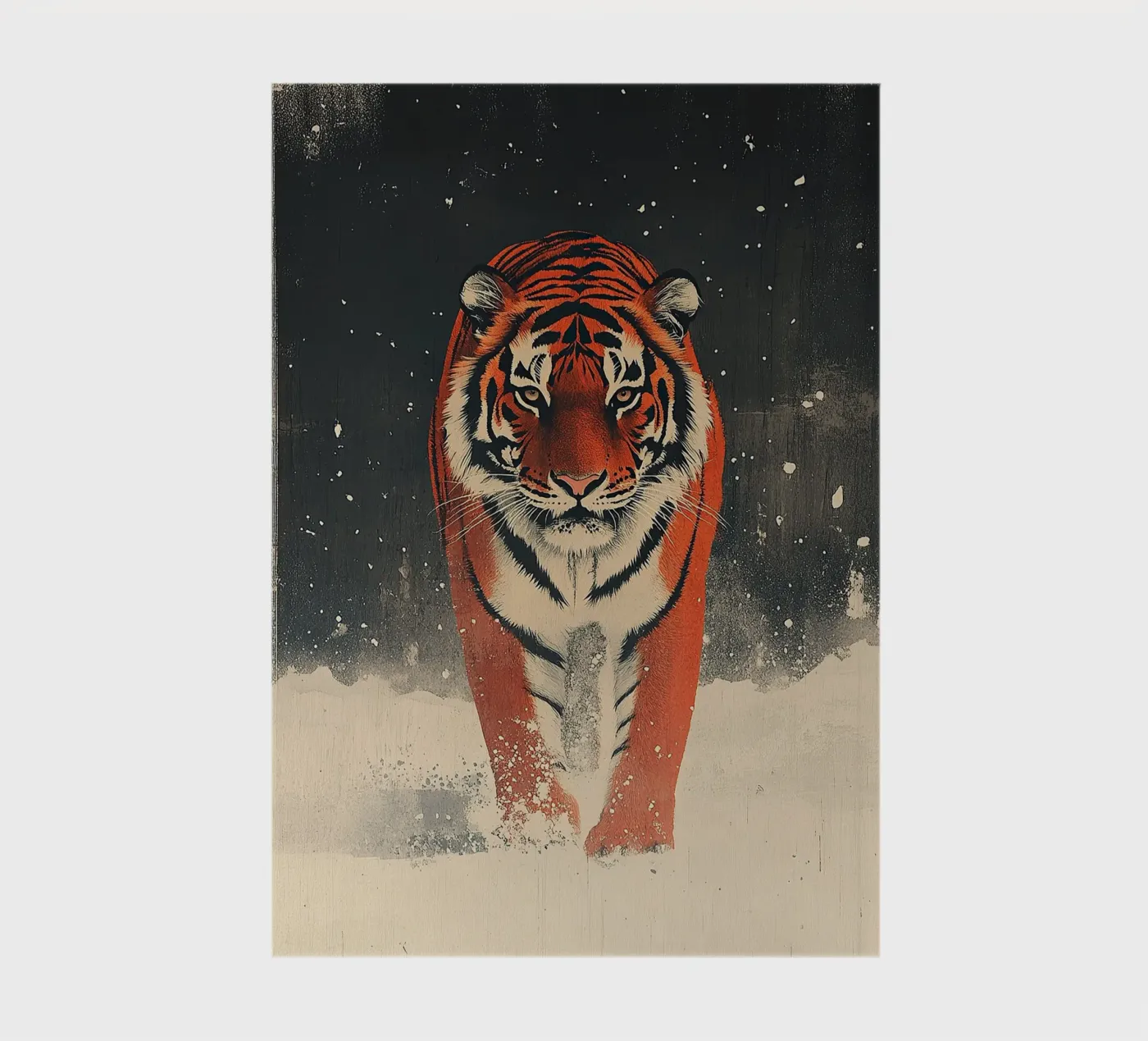 Tiger notebook by Nikis Art Studio