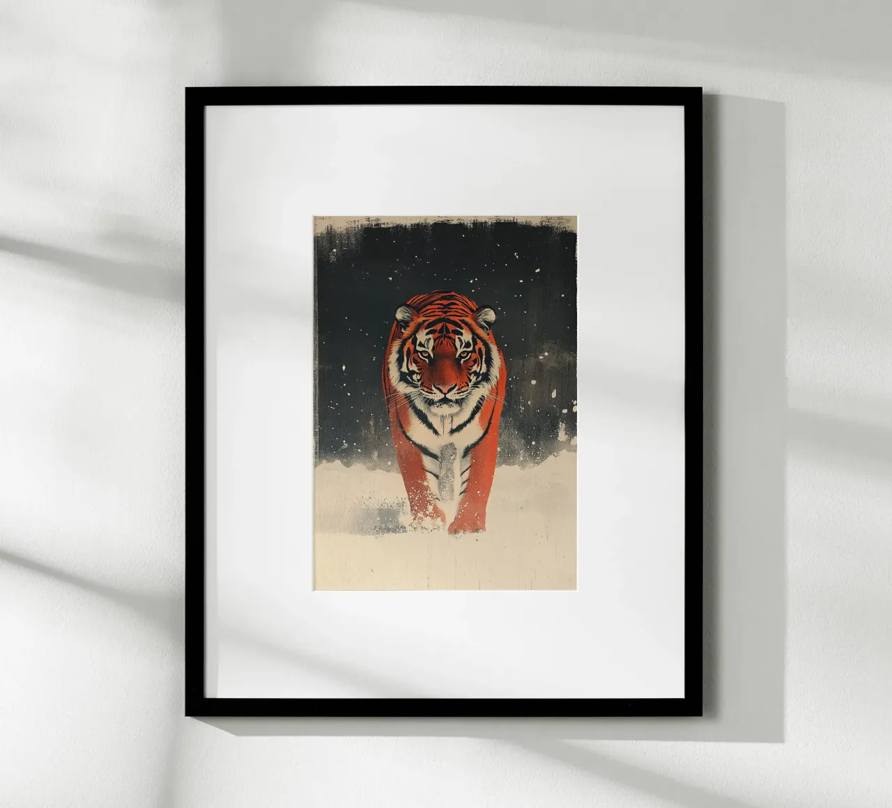 Tigre carta hahnemühle da Nikis Art Studio