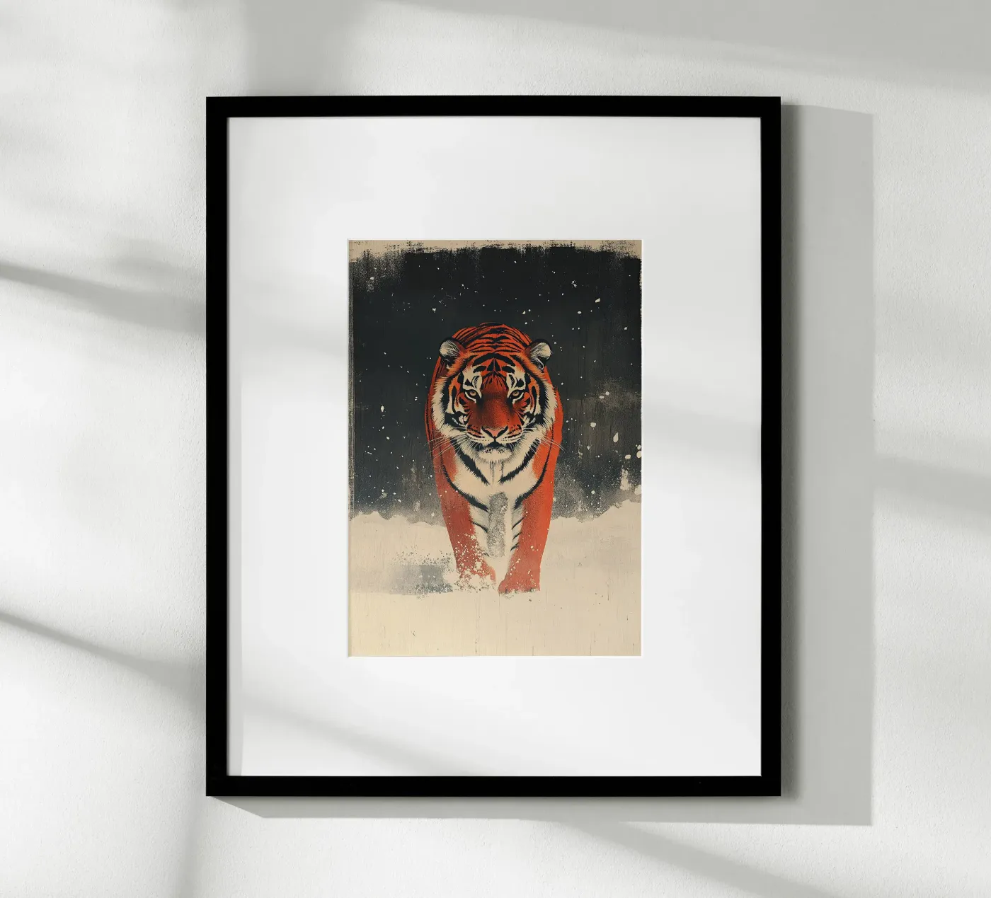Tiger poster by Nikis Art Studio