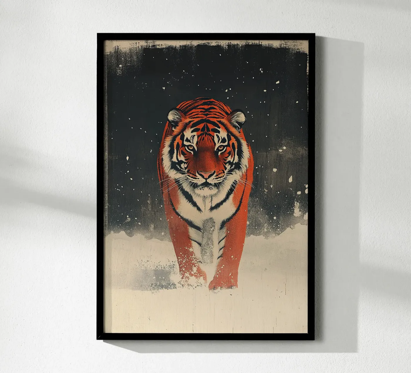 Tiger poster by Nikis Art Studio