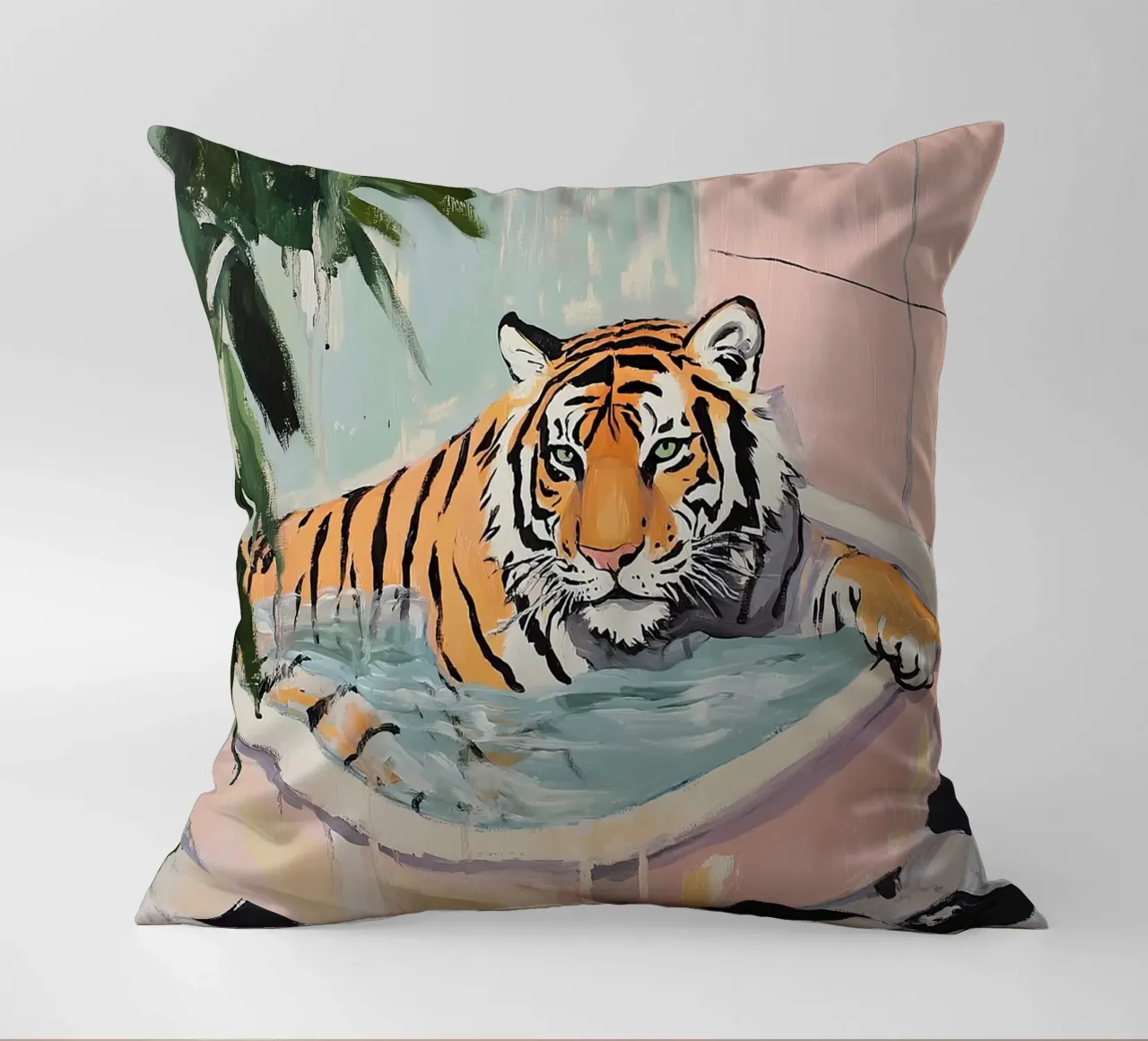 Tigre cuscino da Nikis Art Studio