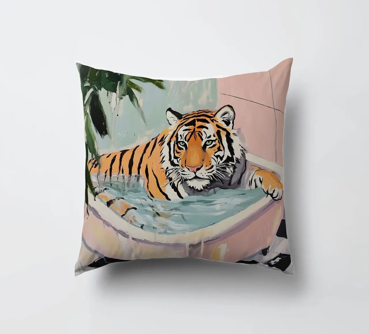 Tigre cuscino da Nikis Art Studio