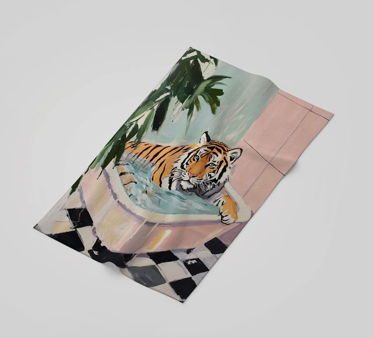 Tiger telo mare da Nikis Art Studio