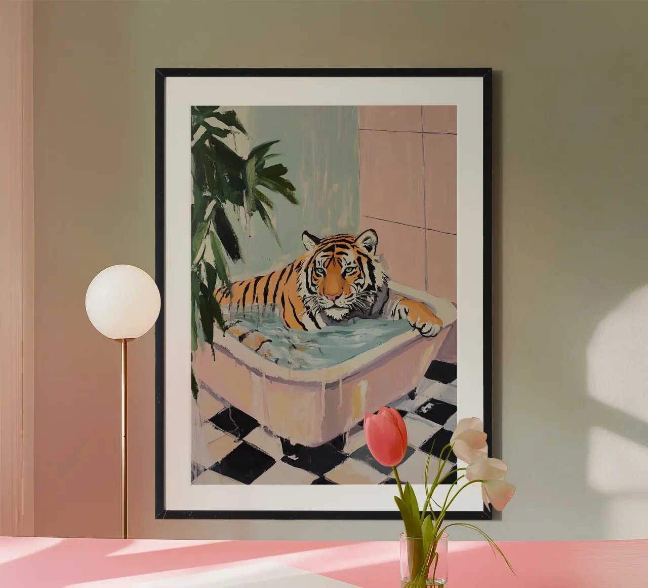 Tigre poster da Nikis Art Studio