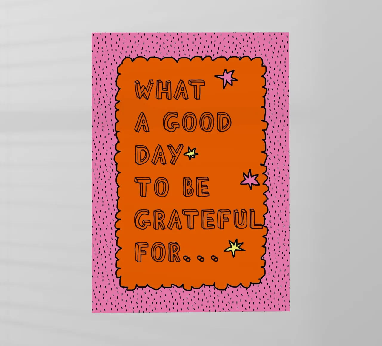 What a good day to be grateful pellicola backlit da thesoulhugclub