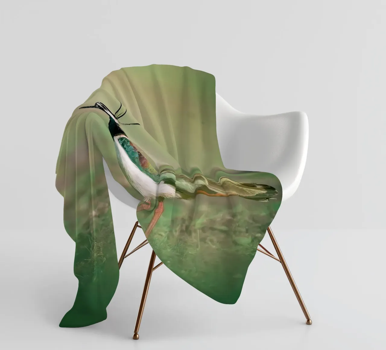 Kiebitz Fleecedecke von Tom's Wildlife