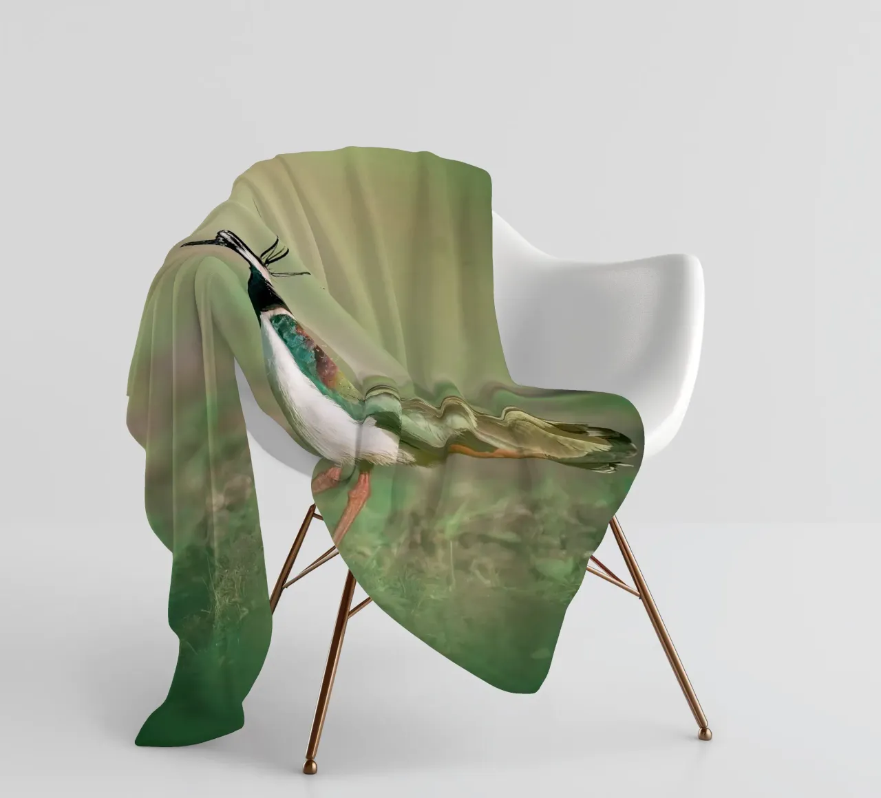 Kiebitz Fleecedecke von Tom's Wildlife