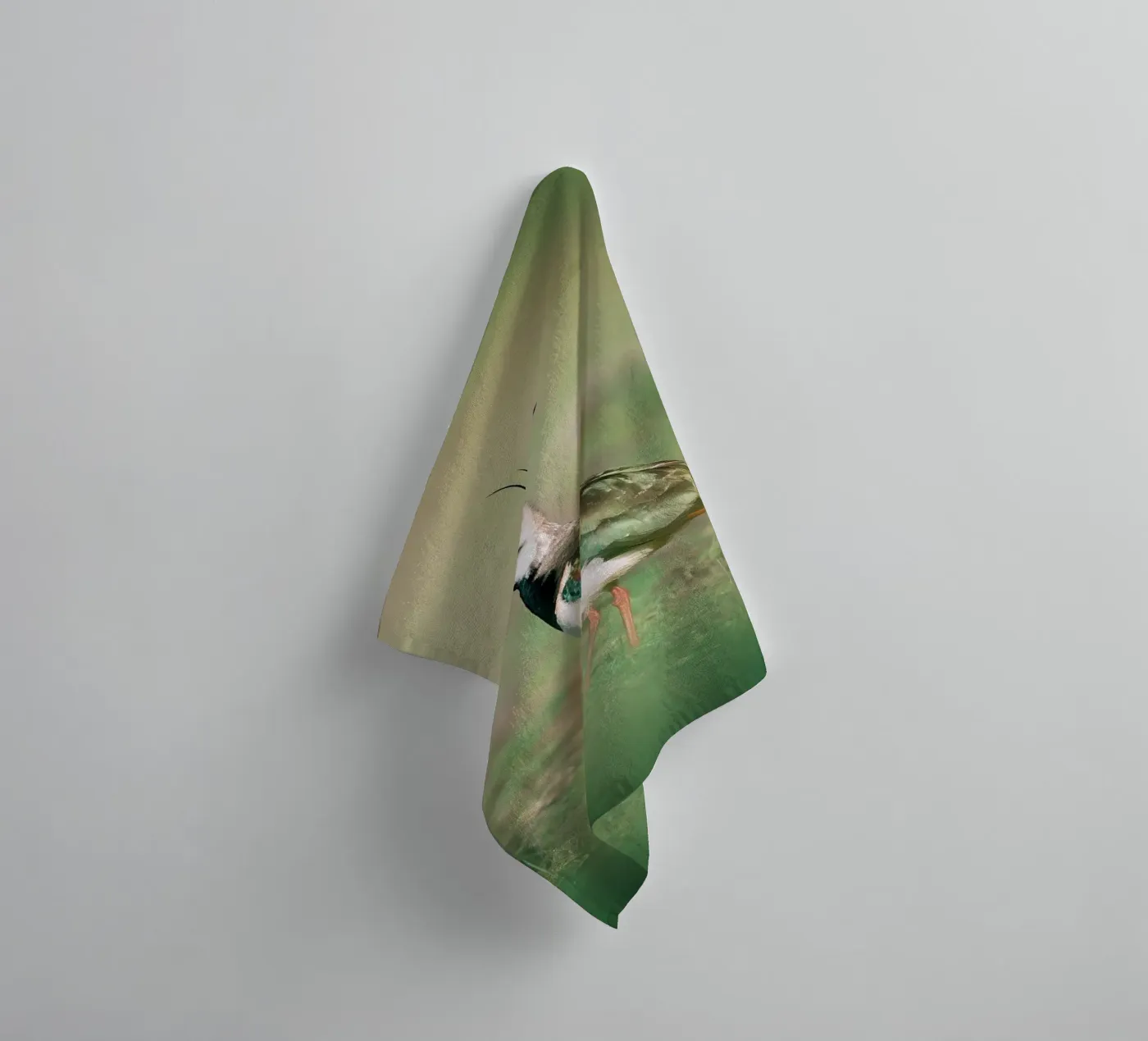 Lapwing badhanddoek van Tom's Wildlife