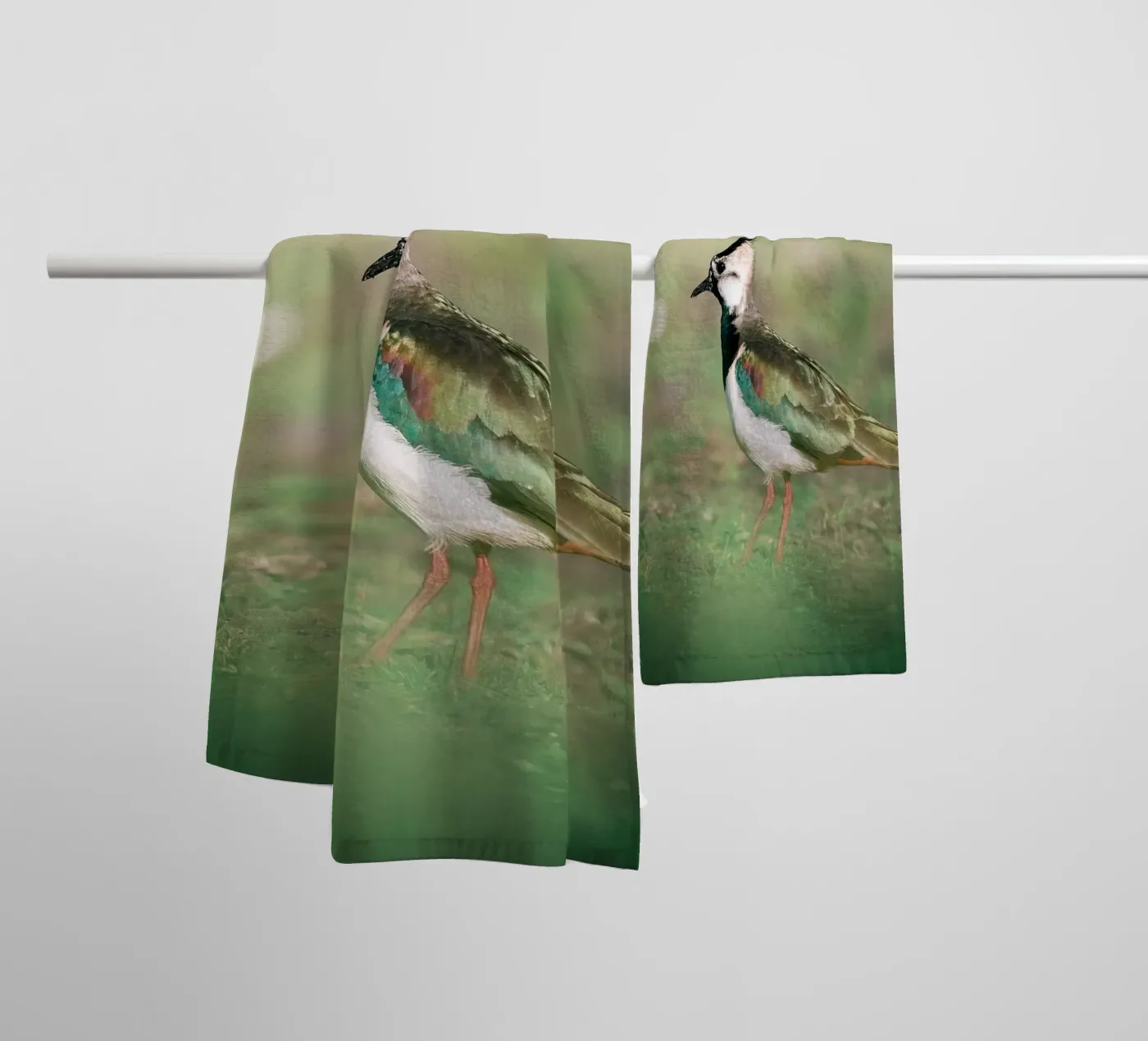 Lapwing badhanddoek van Tom's Wildlife