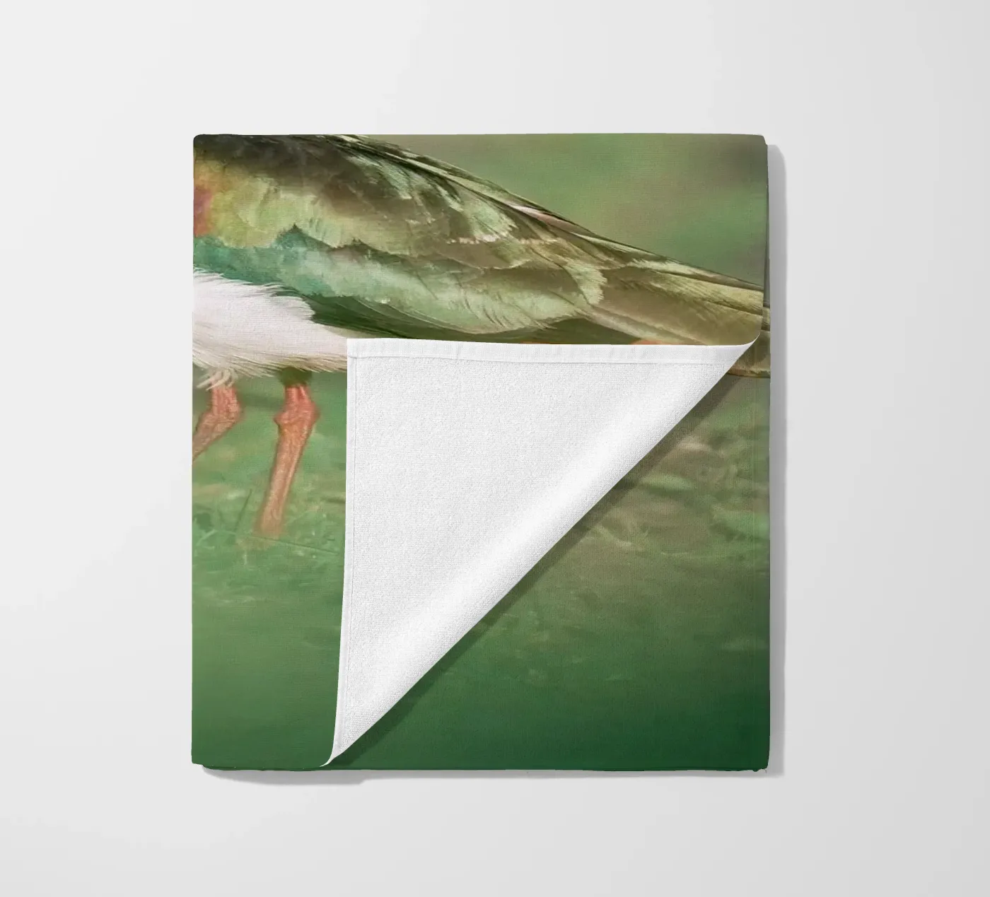 Lapwing beach towel by Tom's Wildlife