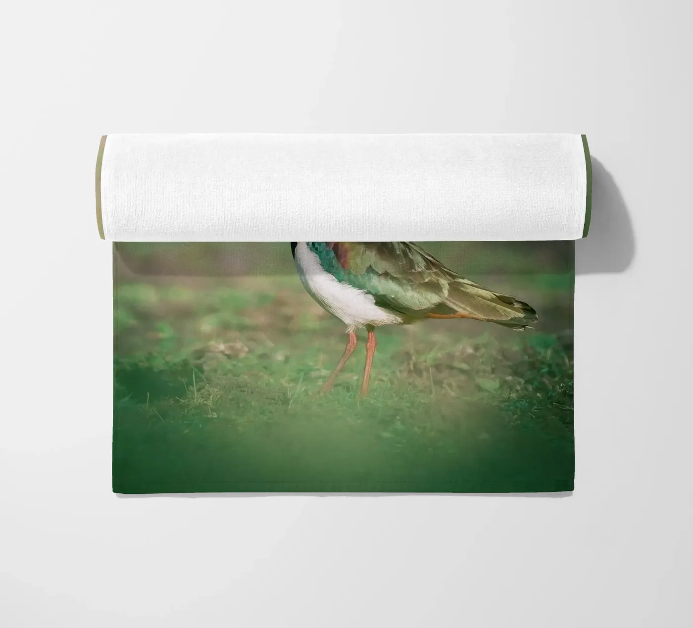 Lapwing beach towel by Tom's Wildlife