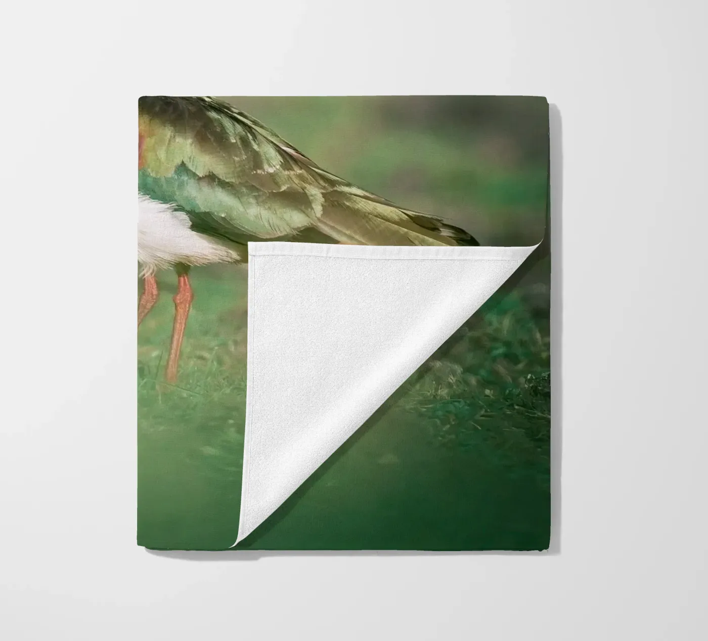 Lapwing beach towel by Tom's Wildlife