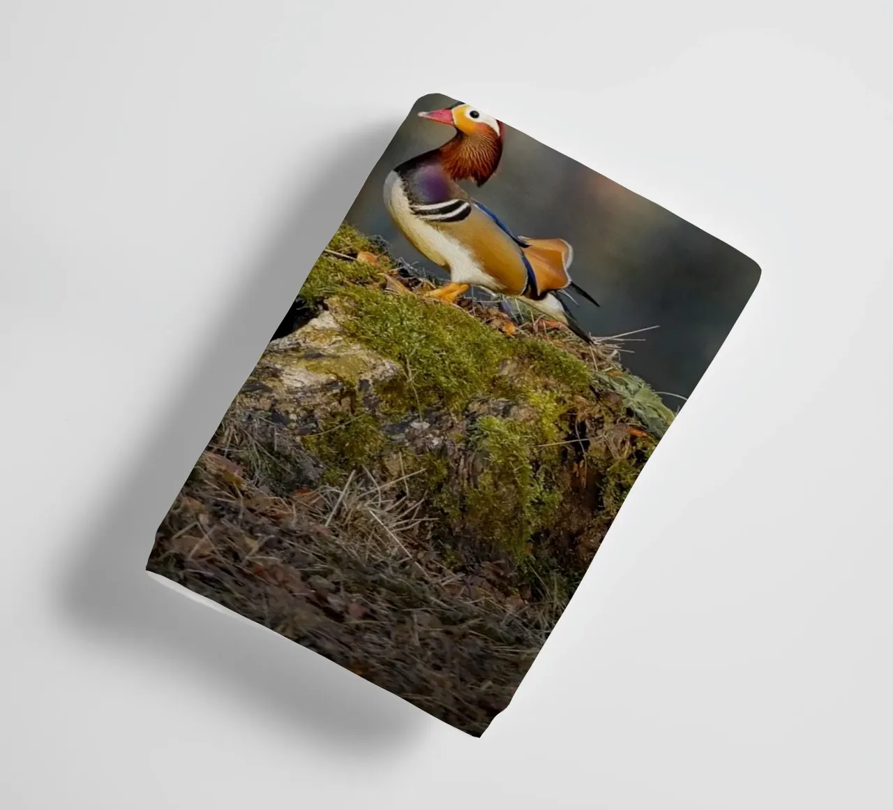 Mandarin Duck towel by Tom's Wildlife