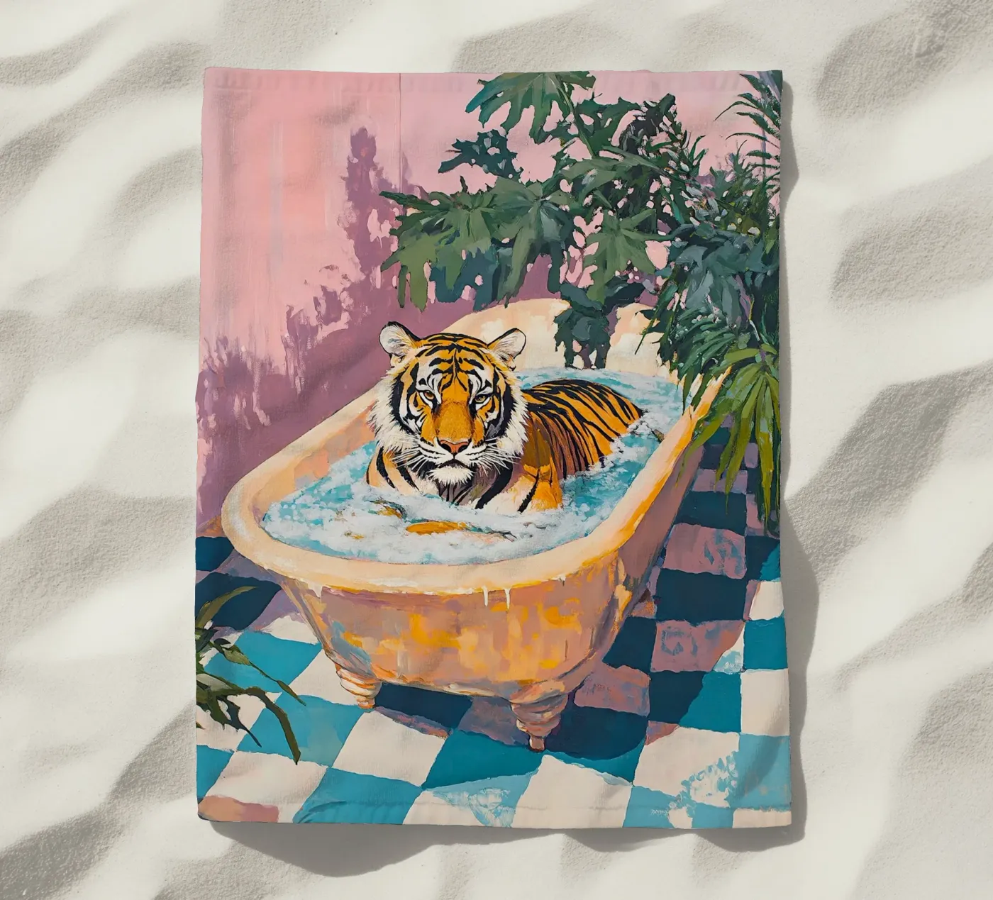 Tigre telo mare da Nikis Art Studio