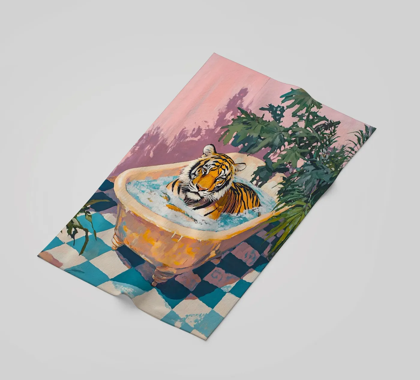 Tigre telo mare da Nikis Art Studio