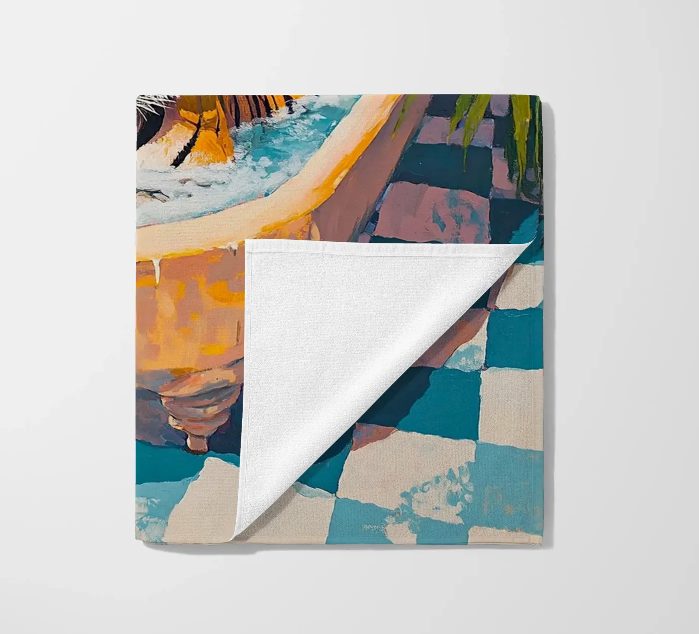 Tigre telo mare da Nikis Art Studio