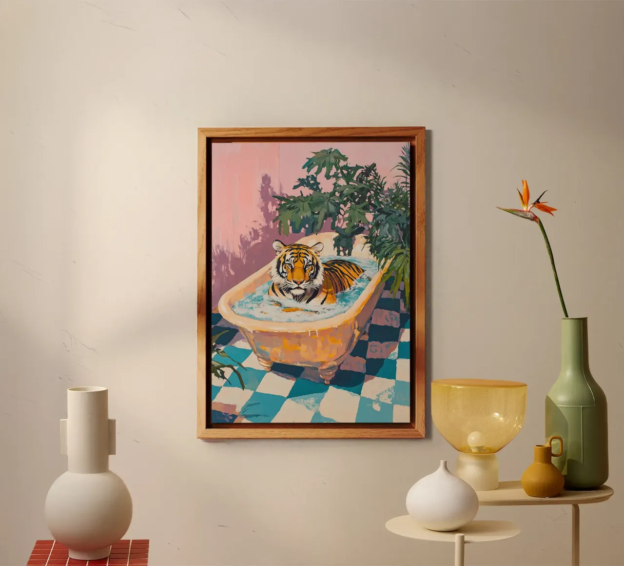 Tigre pannello forex da Nikis Art Studio