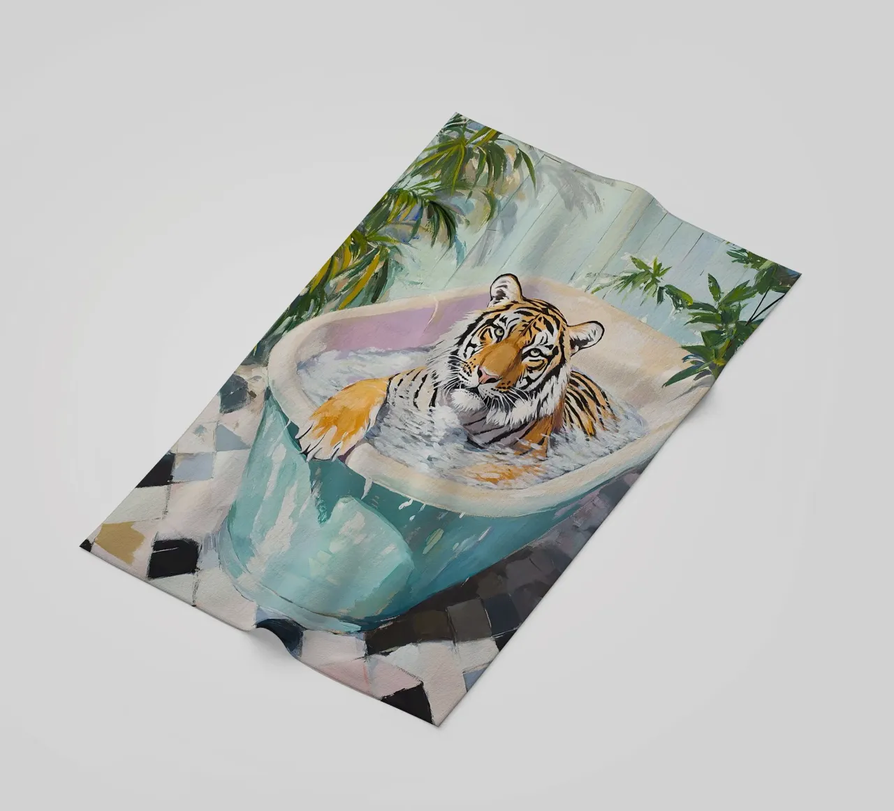 Tigre telo mare da Nikis Art Studio