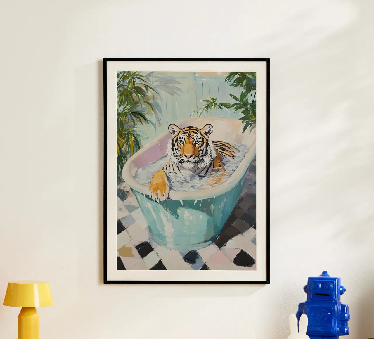Tigre carta hahnemühle da Nikis Art Studio