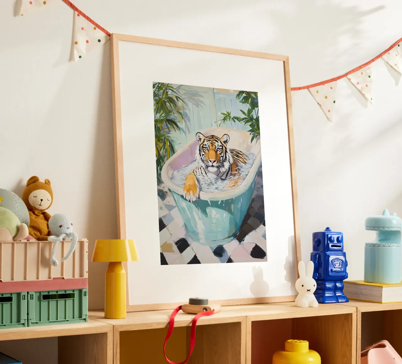 Tigre poster da Nikis Art Studio