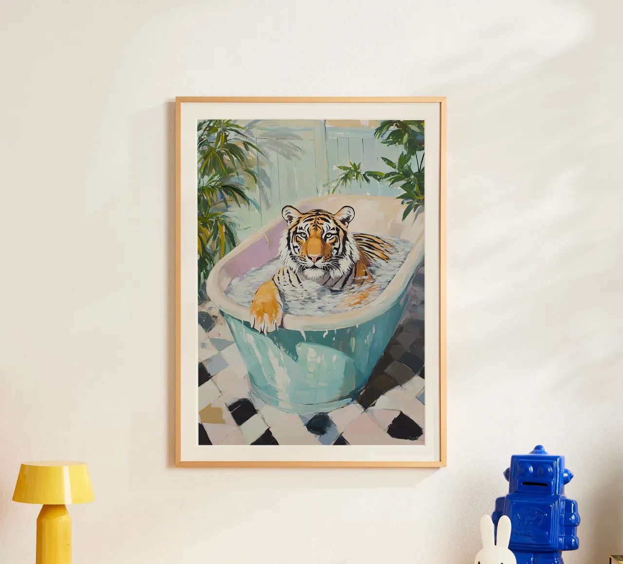 Tigre carta hahnemühle da Nikis Art Studio