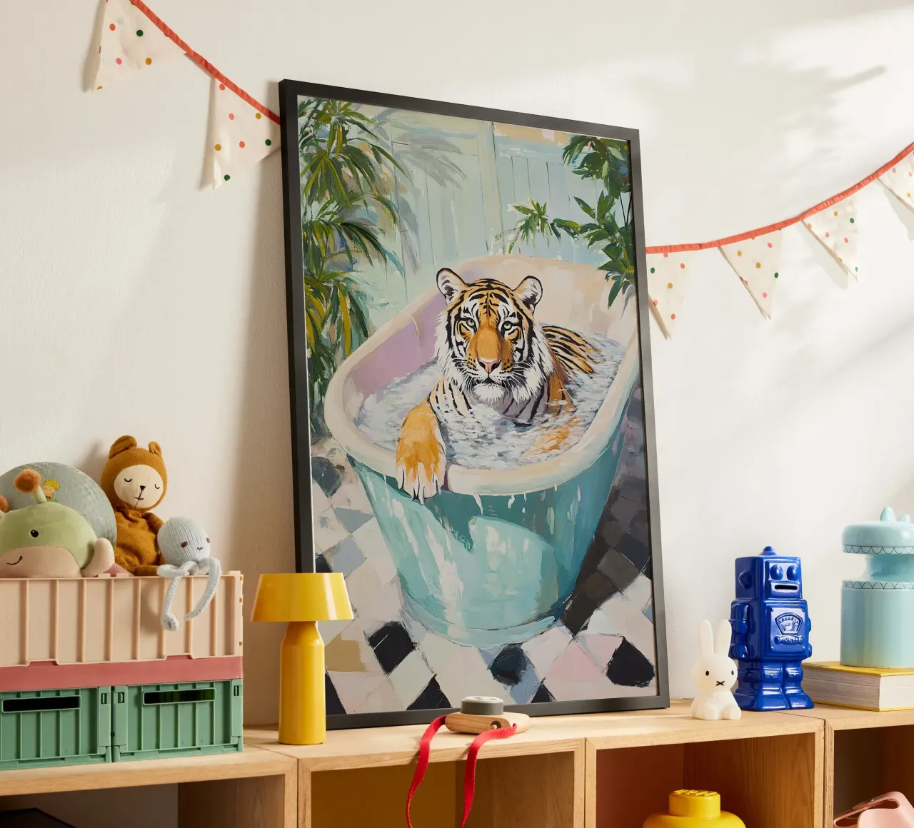 Tigre poster da Nikis Art Studio