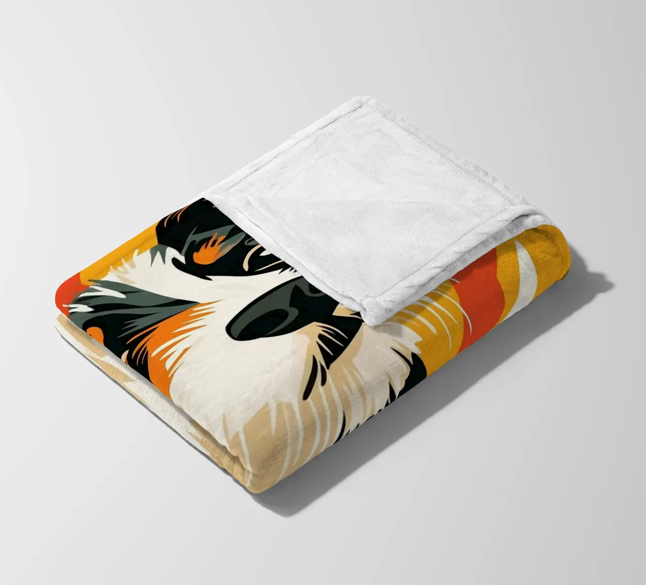 Rough-haired Parson-Russel Dog | Hunde-Portrait fleece blanket by Autofocus